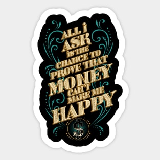 Happy Money Sticker